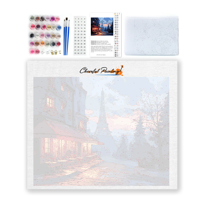 Evening in Paris - Paint by Numbers