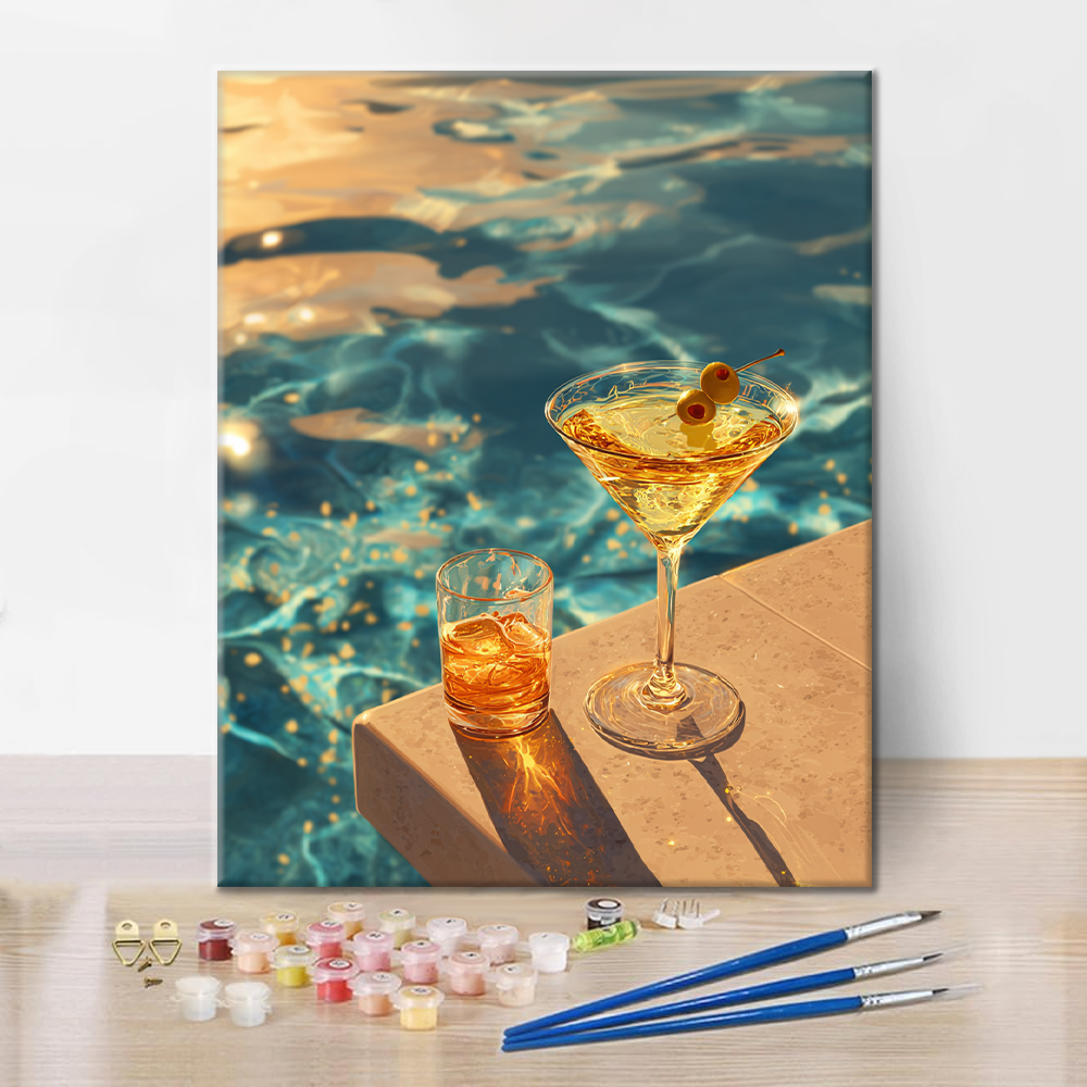 martini - Paint by Numbers