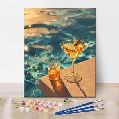 martini - Paint by Numbers