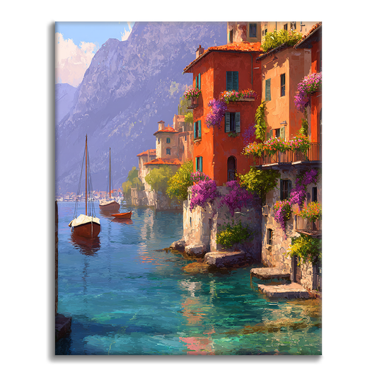 Reflections of Varenna - Paint by Numbers