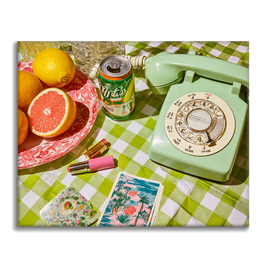 Retro Telephone - Paint by Numbers