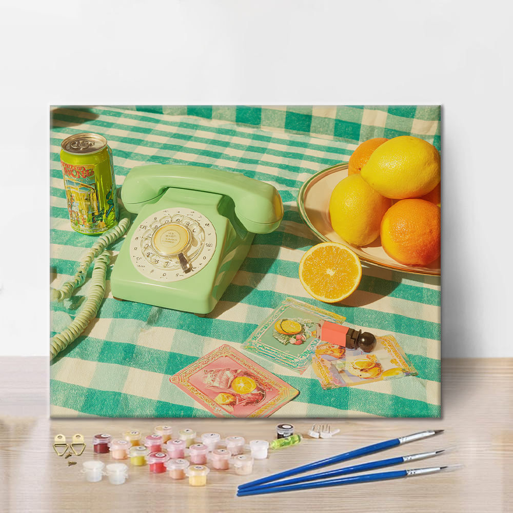 Retro Times - Paint by Numbers