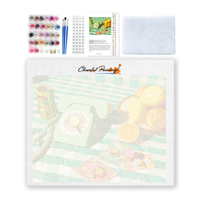Retro Times - Paint by Numbers