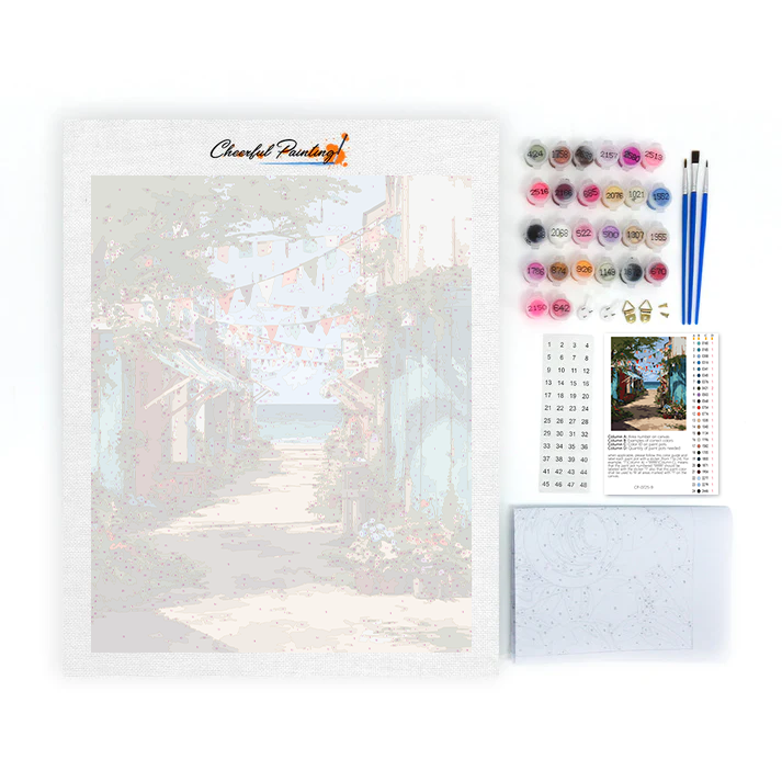 Summer Flags - Paint by Numbers