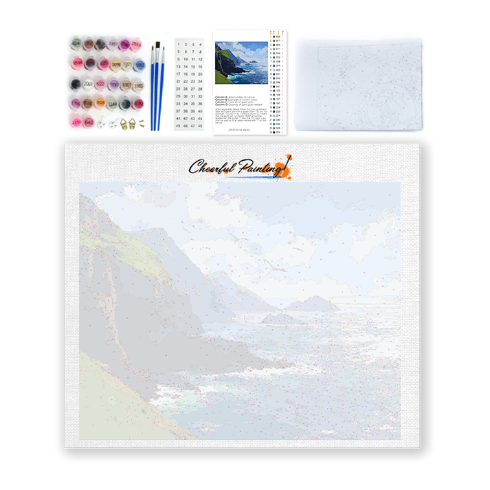 Coastal Breeze - Paint by Numbers