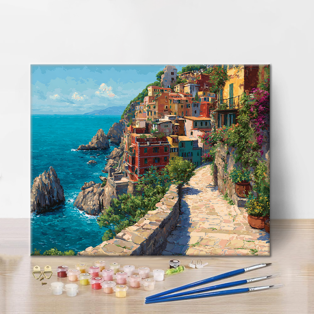 Coastal Heights - Paint by Numbers
