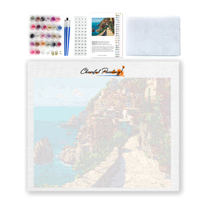Coastal Heights - Paint by Numbers