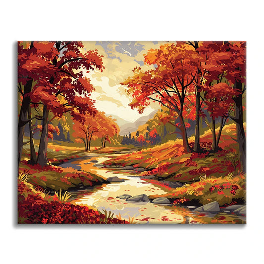 Autumn Forest - Paint by Numbers