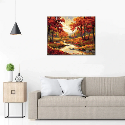 Autumn Forest - Paint by Numbers