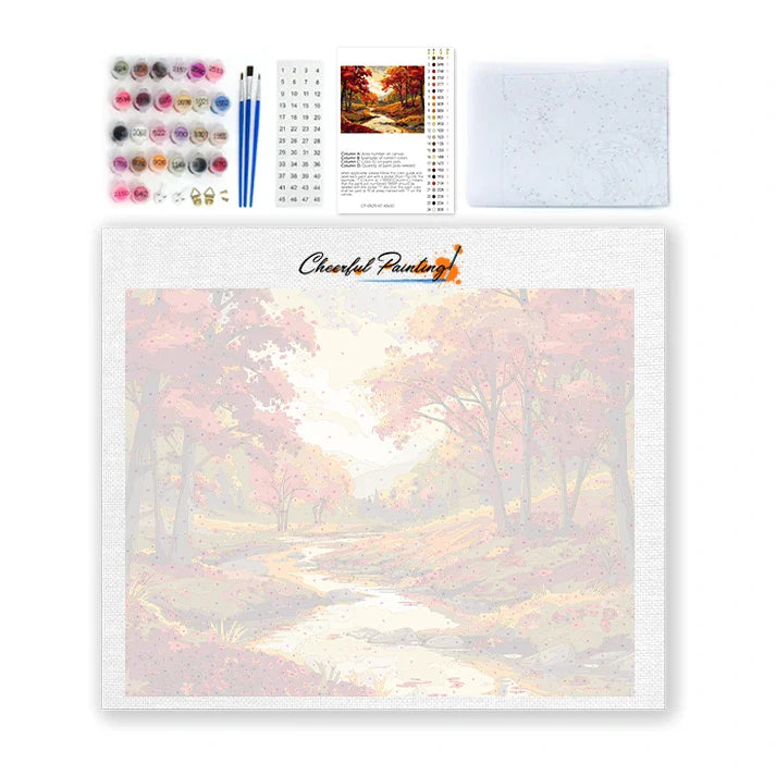 Autumn Forest - Paint by Numbers