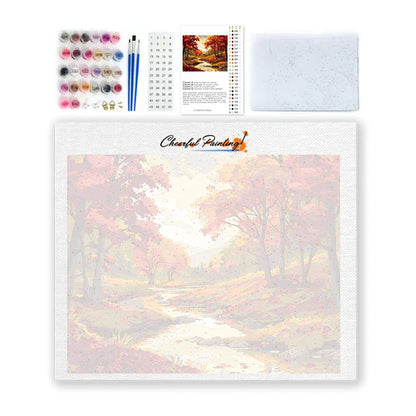 Autumn Forest - Paint by Numbers