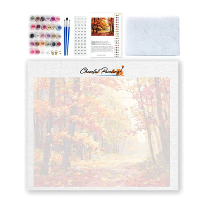 Autumn Path - Paint by Numbers
