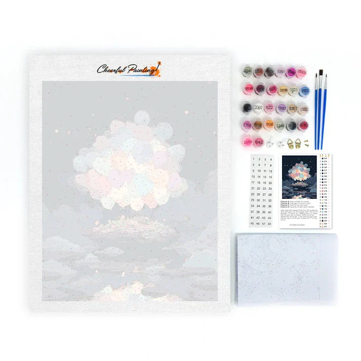 Balloon Island - Paint by Numbers