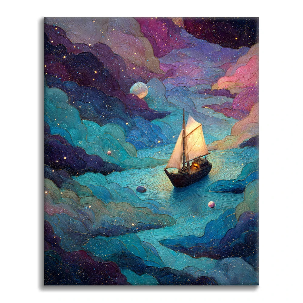 Dream Ship - Paint by Numbers
