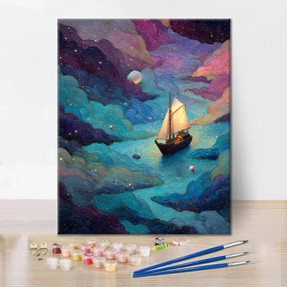 Dream Ship - Paint by Numbers