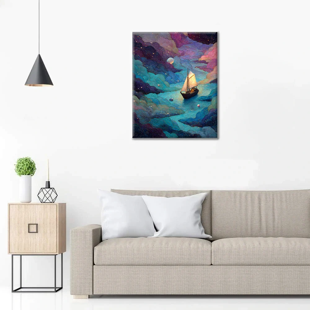 Dream Ship - Paint by Numbers