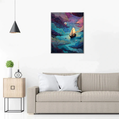 Dream Ship - Paint by Numbers