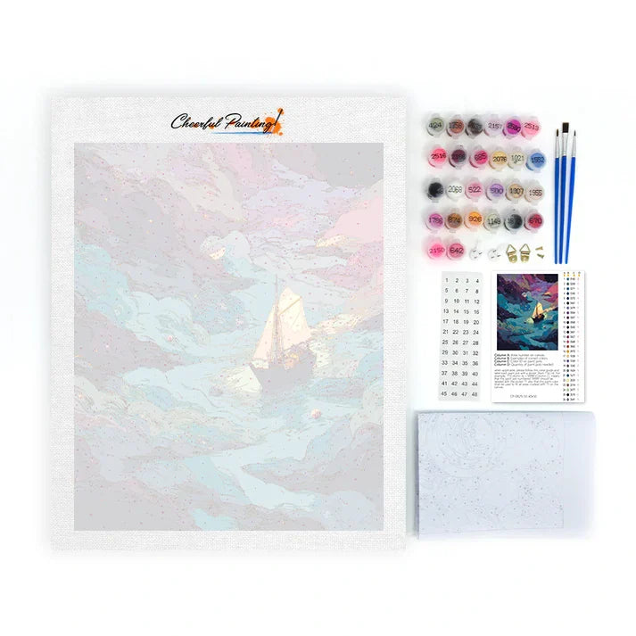 Dream Ship - Paint by Numbers