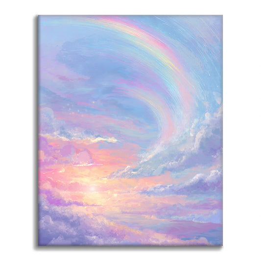 Dreamy Rainbow - Paint by Numbers
