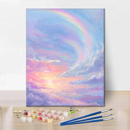 Dreamy Rainbow - Paint by Numbers