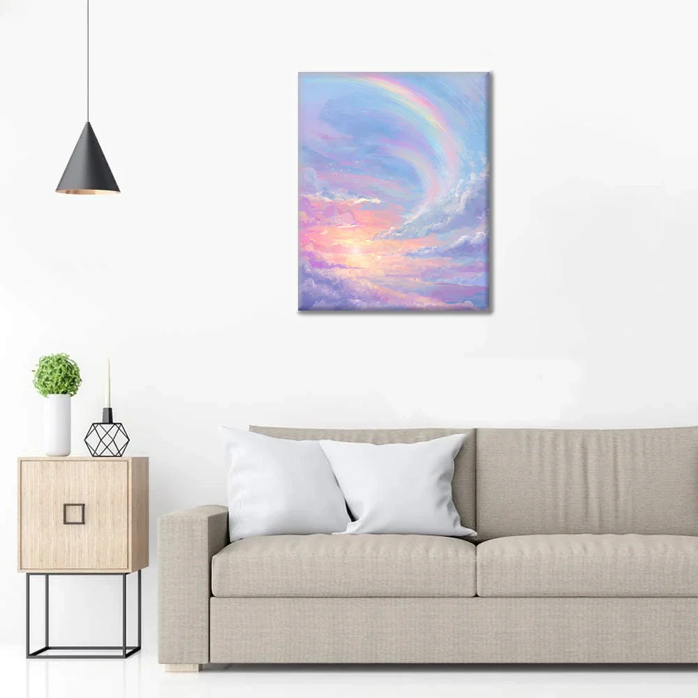Dreamy Rainbow - Paint by Numbers