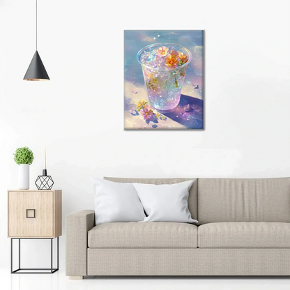 Floral Ice - Paint by Numbers