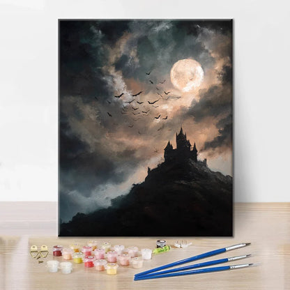 Silent Castle - Paint by Numbers