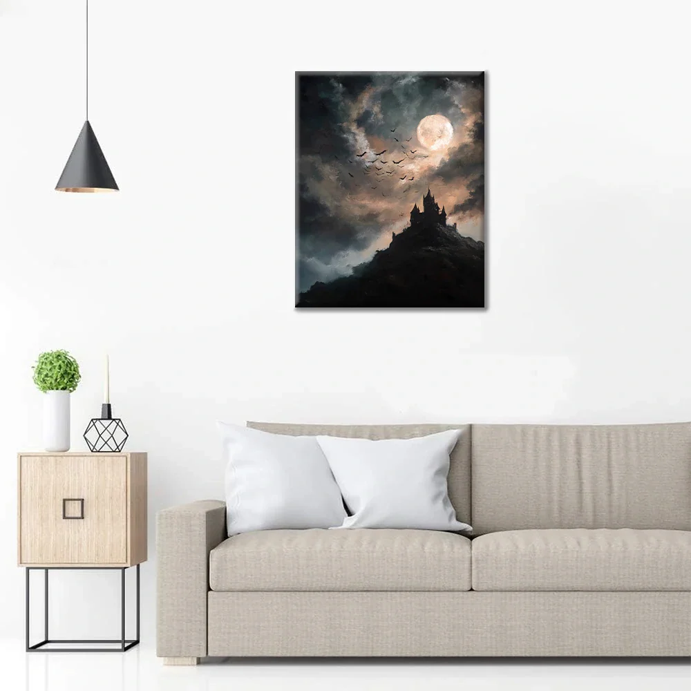 Silent Castle - Paint by Numbers