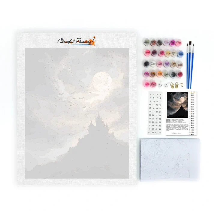 Silent Castle - Paint by Numbers