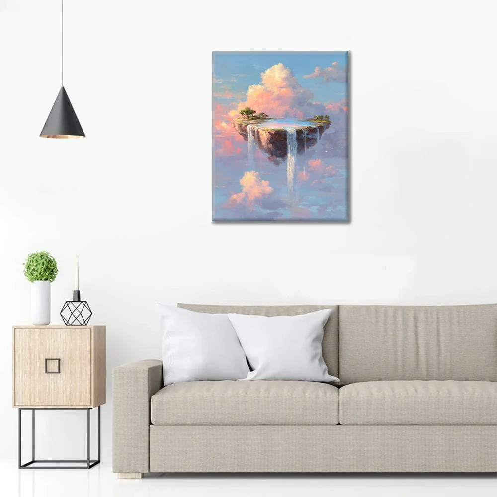 Sky Island - Paint by Numbers