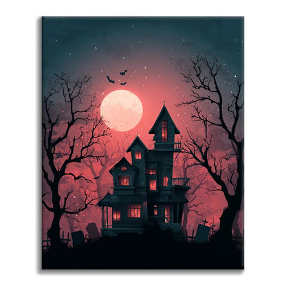 Strange Old House - Paint by Numbers