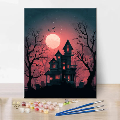 Strange Old House - Paint by Numbers