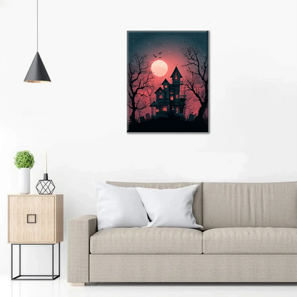 Strange Old House - Paint by Numbers