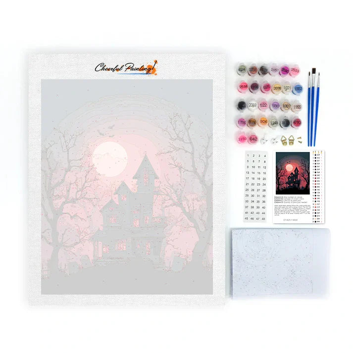 Strange Old House - Paint by Numbers