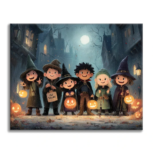 Trick or Treat - Paint by Numbers