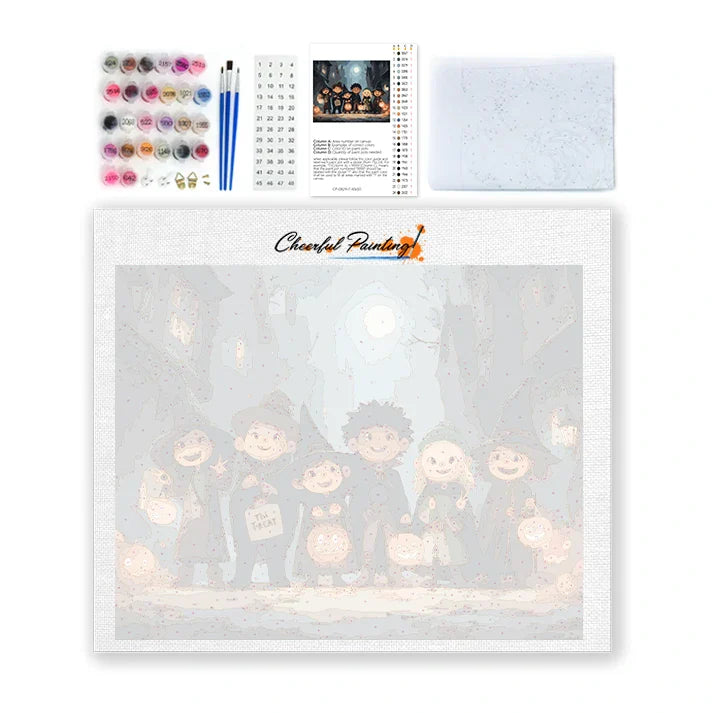 Trick or Treat - Paint by Numbers