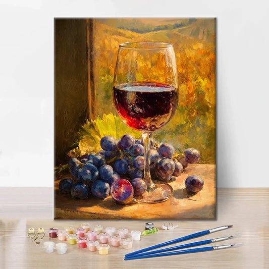 Wine - Paint by Numbers
