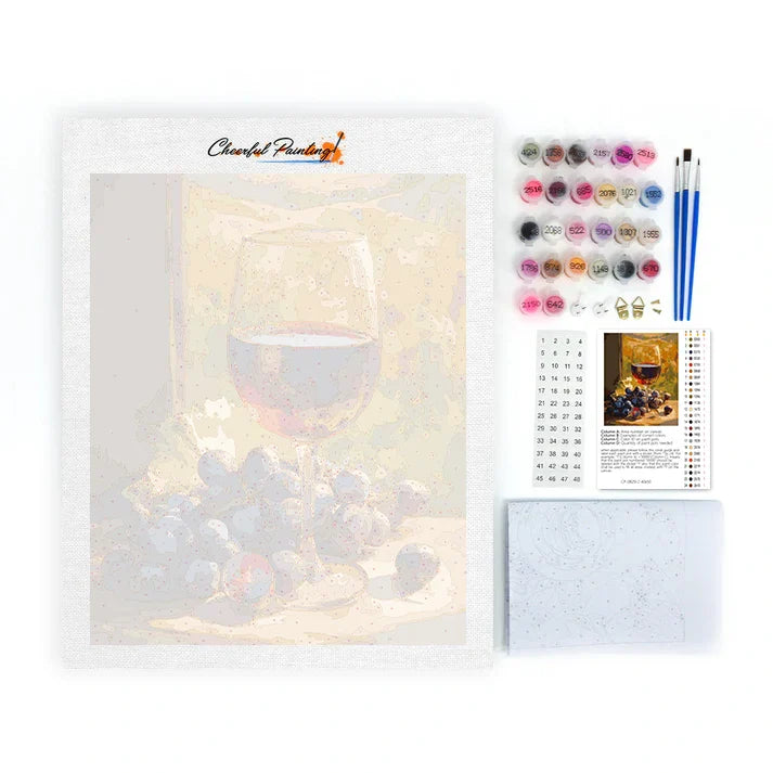 Wine - Paint by Numbers