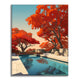 Serene Autumn Reflections - Paint by Numbers