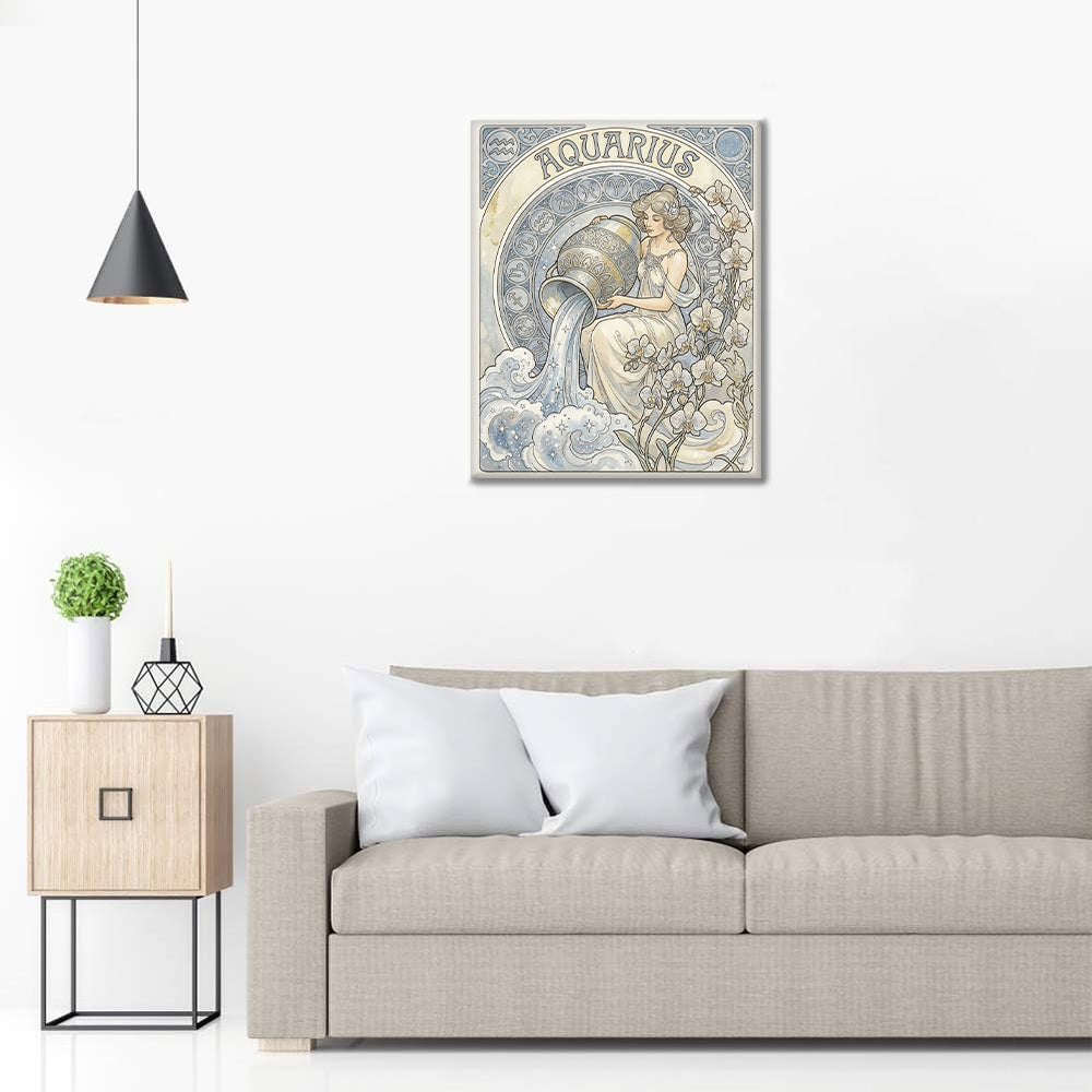 AQUARIUS - Paint by Numbers