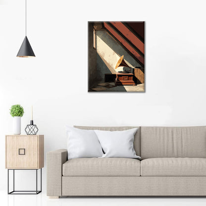 Attic Gramophone - Paint by Numbers