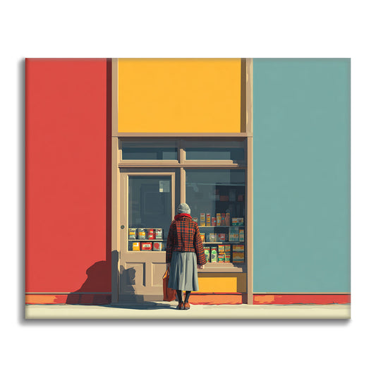 Corner Shop - Paint by Numbers