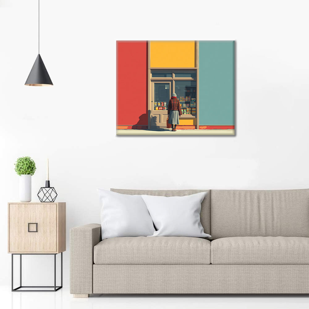 Corner Shop - Paint by Numbers