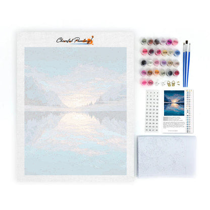 Frozen Reflection - Paint by Numbers