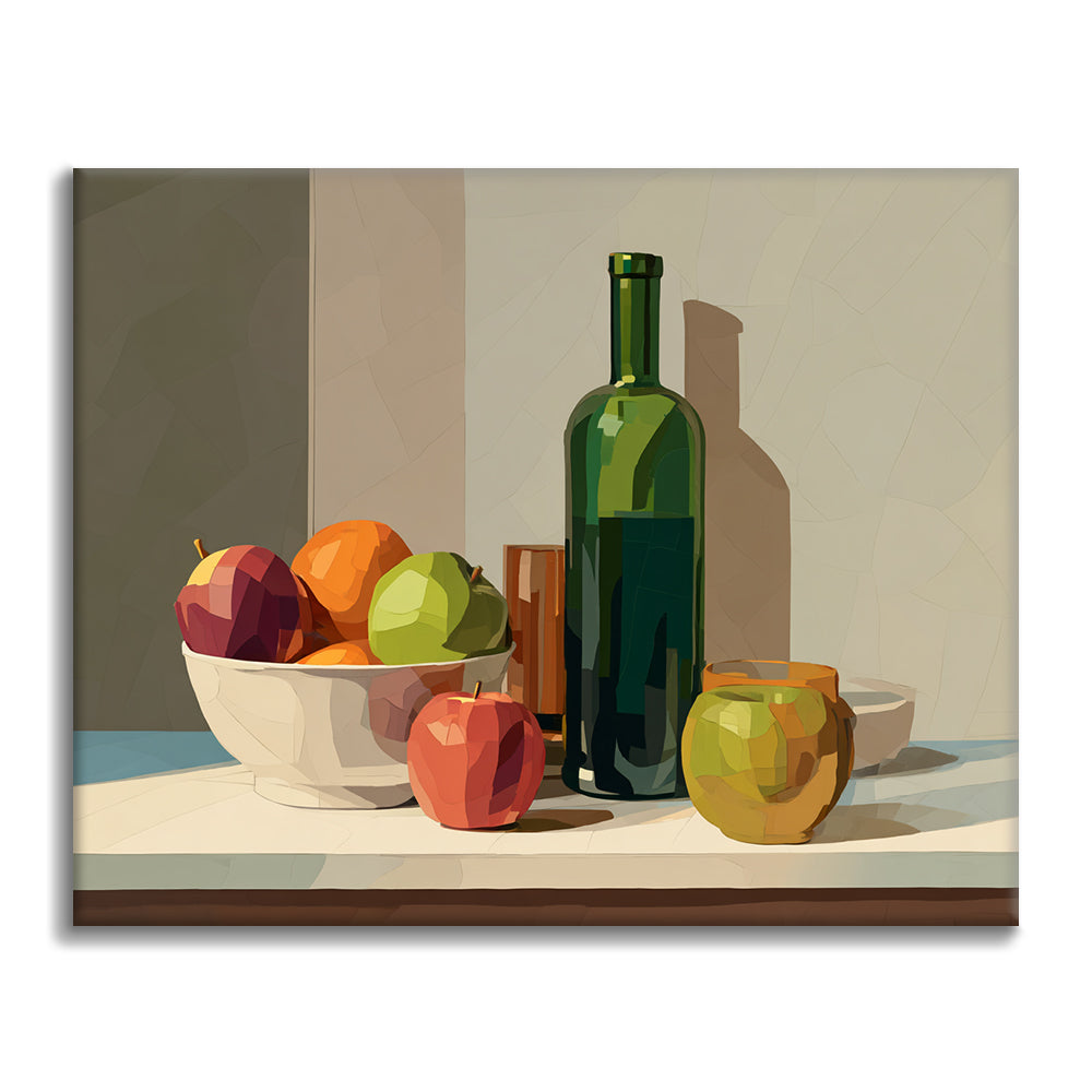 Fruit Still Life - Paint by Numbers