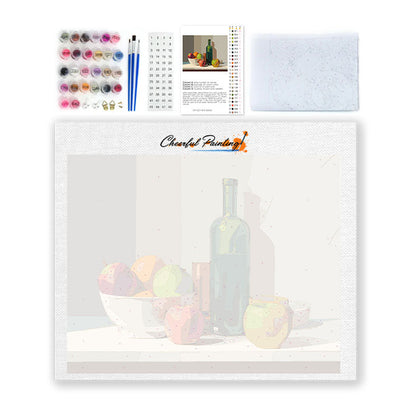 Fruit Still Life - Paint by Numbers