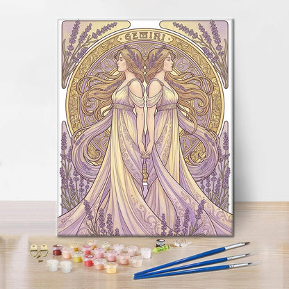 Gemini - Paint by Numbers
