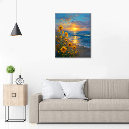 Golden Shore - Paint by Numbers