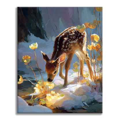 Little Fawn’s Glow - Paint by Numbers