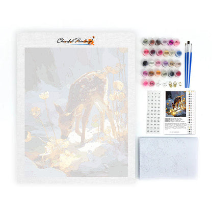 Little Fawn’s Glow - Paint by Numbers